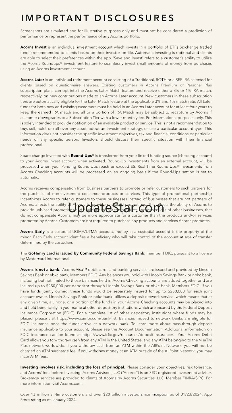 Acorns: Save & Invest 4.77.0