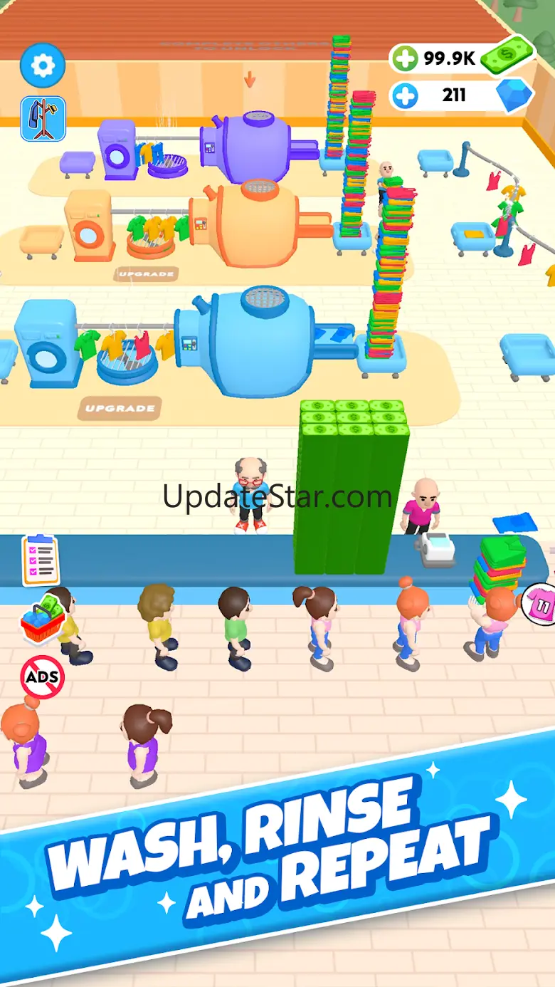 Laundry Rush - Idle Game 3.1.5