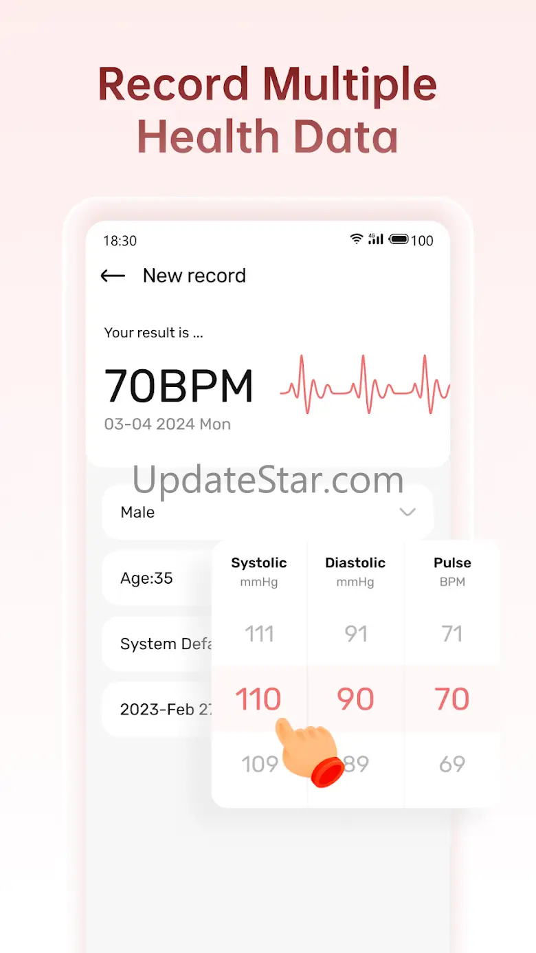 Health Sense: Pulse & BP
