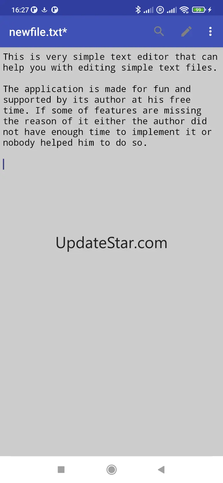 Simple Text Editor 1.27.0