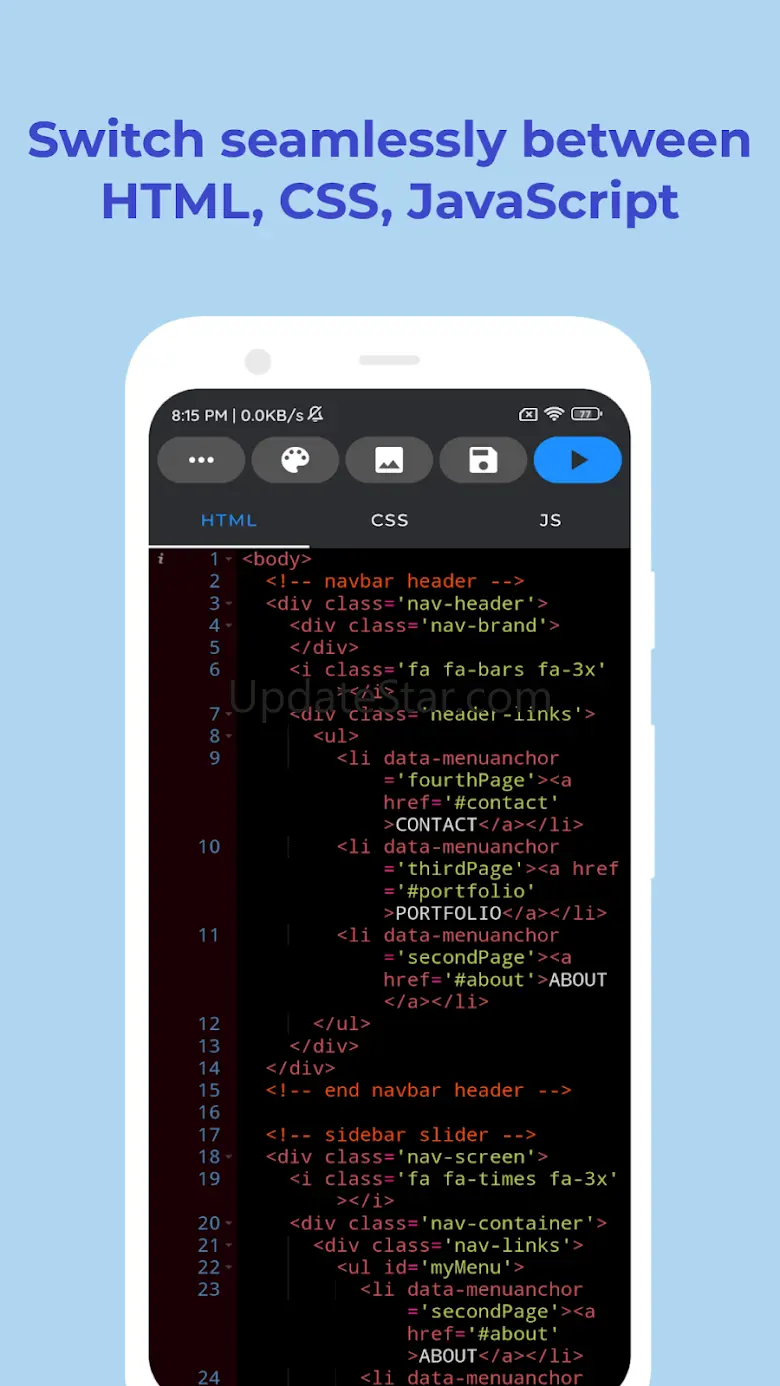HTML Editor - HTML, CSS & JS 4.0.5