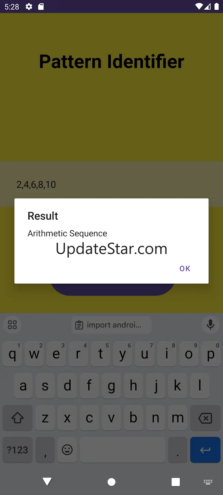 Pattern Indentifier App