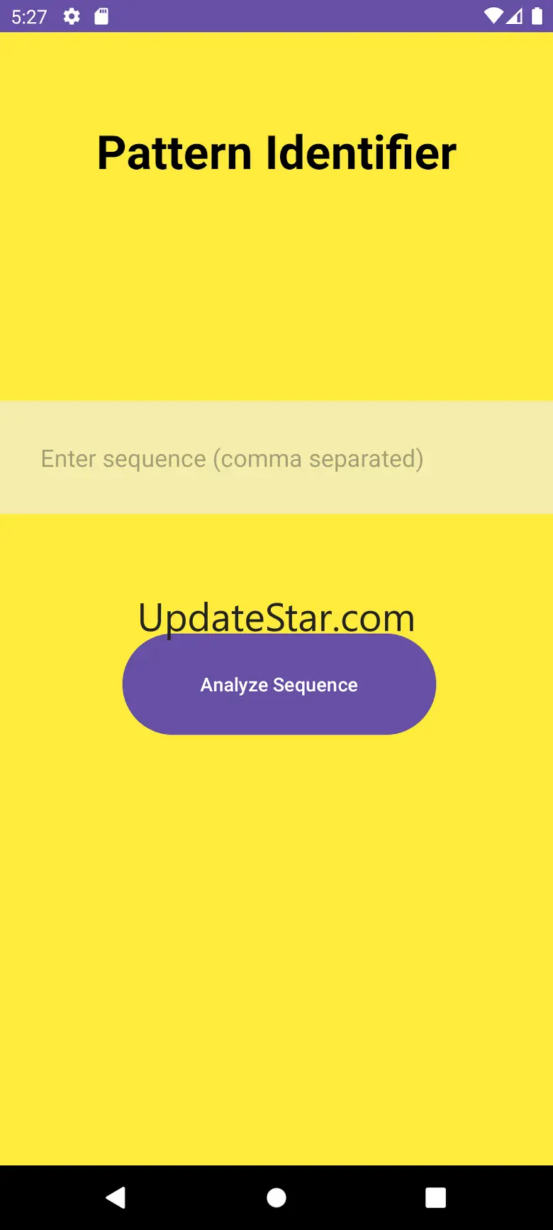 Pattern Indentifier App