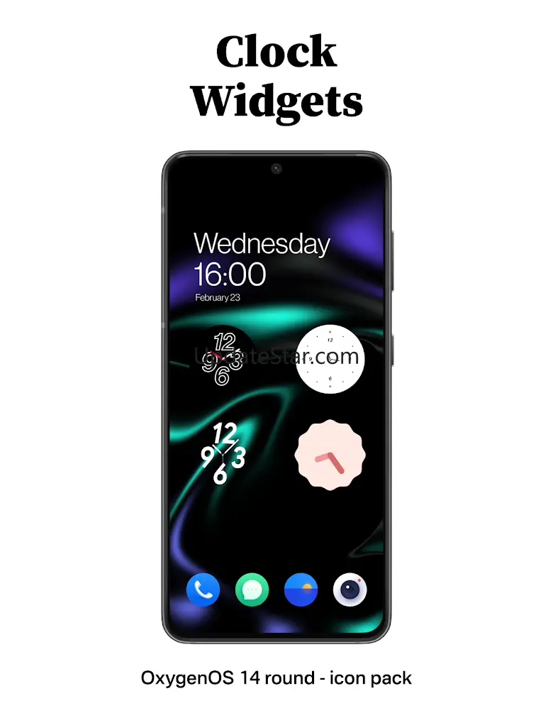 OxygenOS 14 round - icon pack 2.0