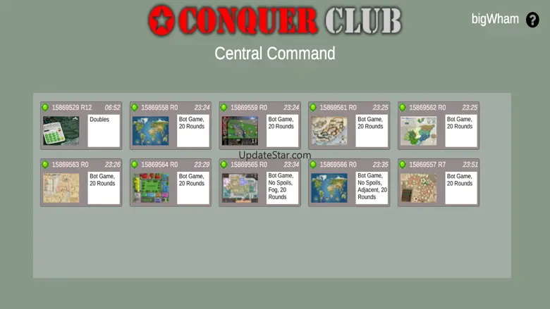 Conquer Club 1.7.7