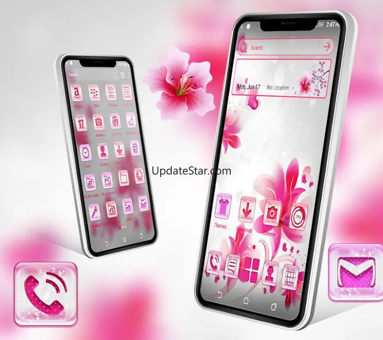 Soft Flower Launcher Theme 2.9