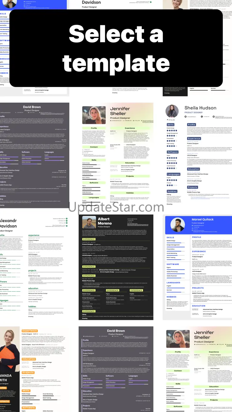Resume Builder: PDF Template 1.0.1