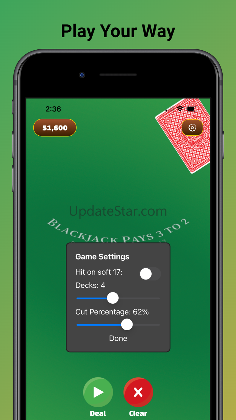 BlackJack: 21 Casino Table 1.1.1