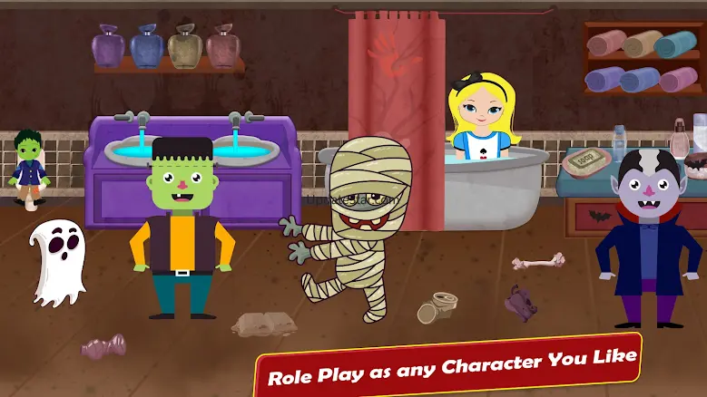 Pretend city haunted house 1.3