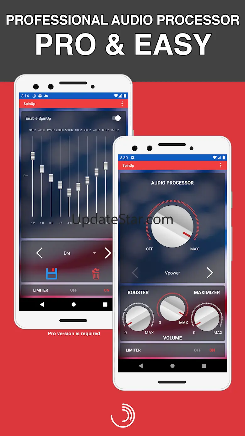 Volume Booster - SpinUp 8.0.0