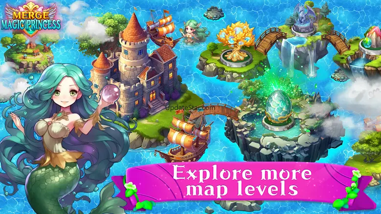 Merge Magic Princess: Tap Game 1.369
