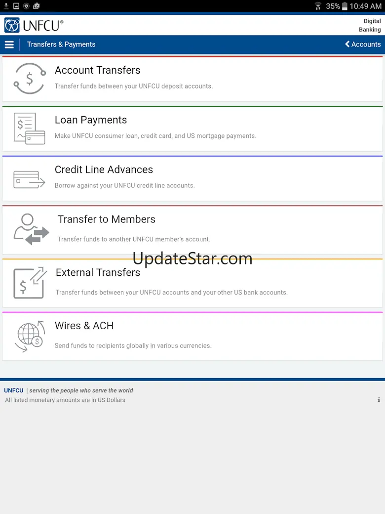 UNFCU Digital Banking 2.4.2