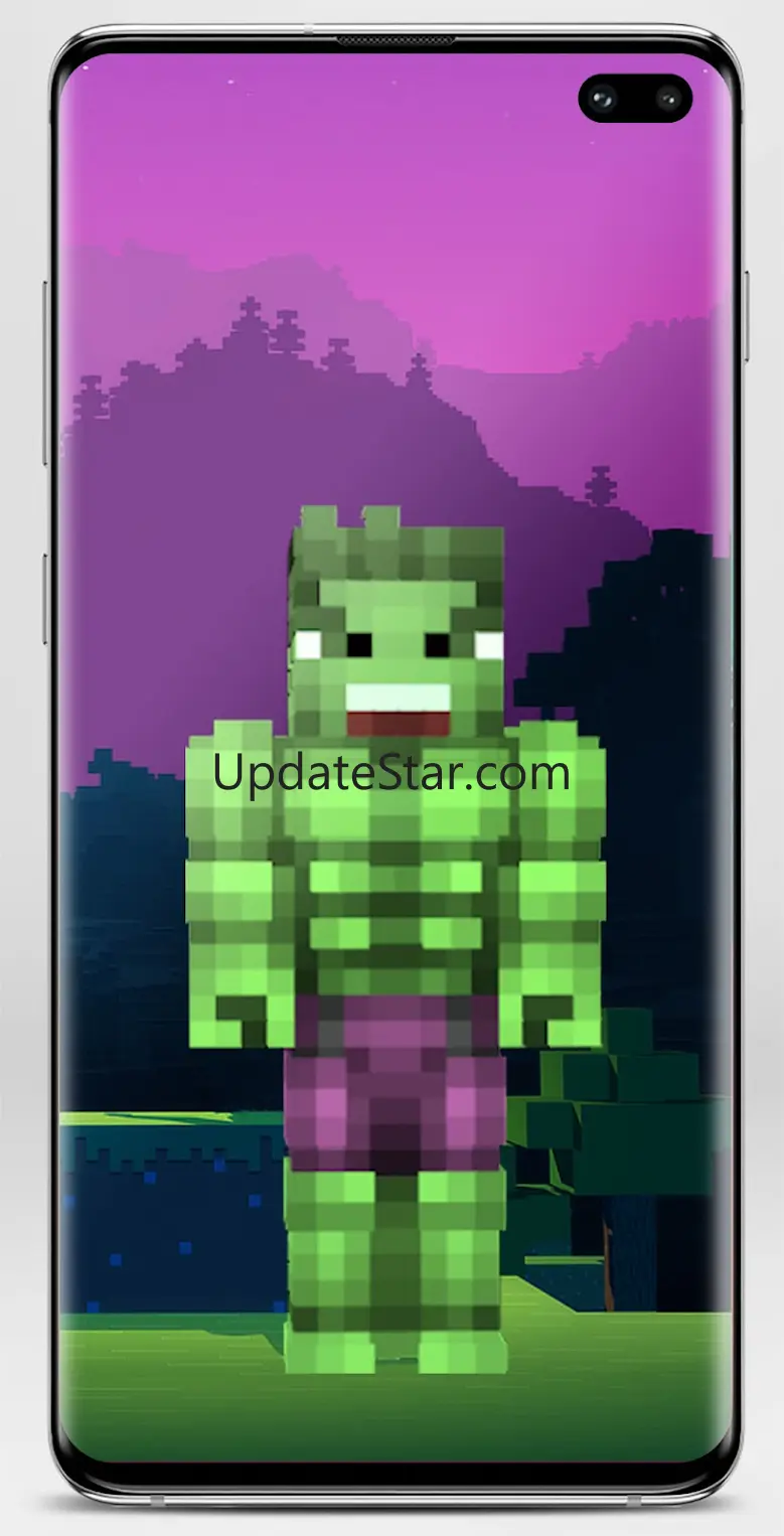 Skins Hulk for Minecraft 1.5