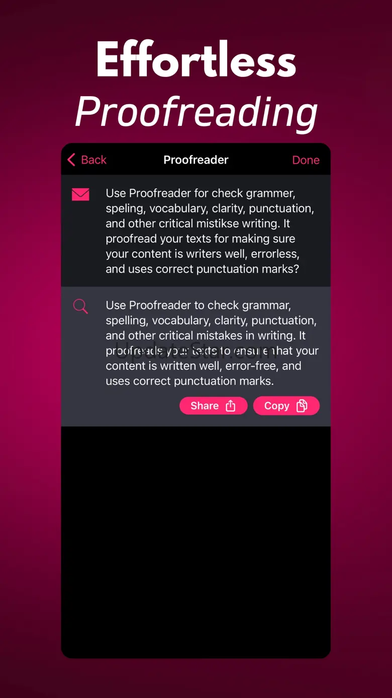 Proofreader: Grammar Check 1.0.5