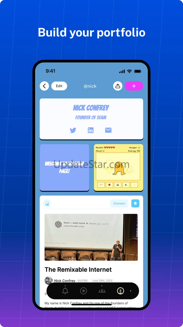 Seam Social 2.19