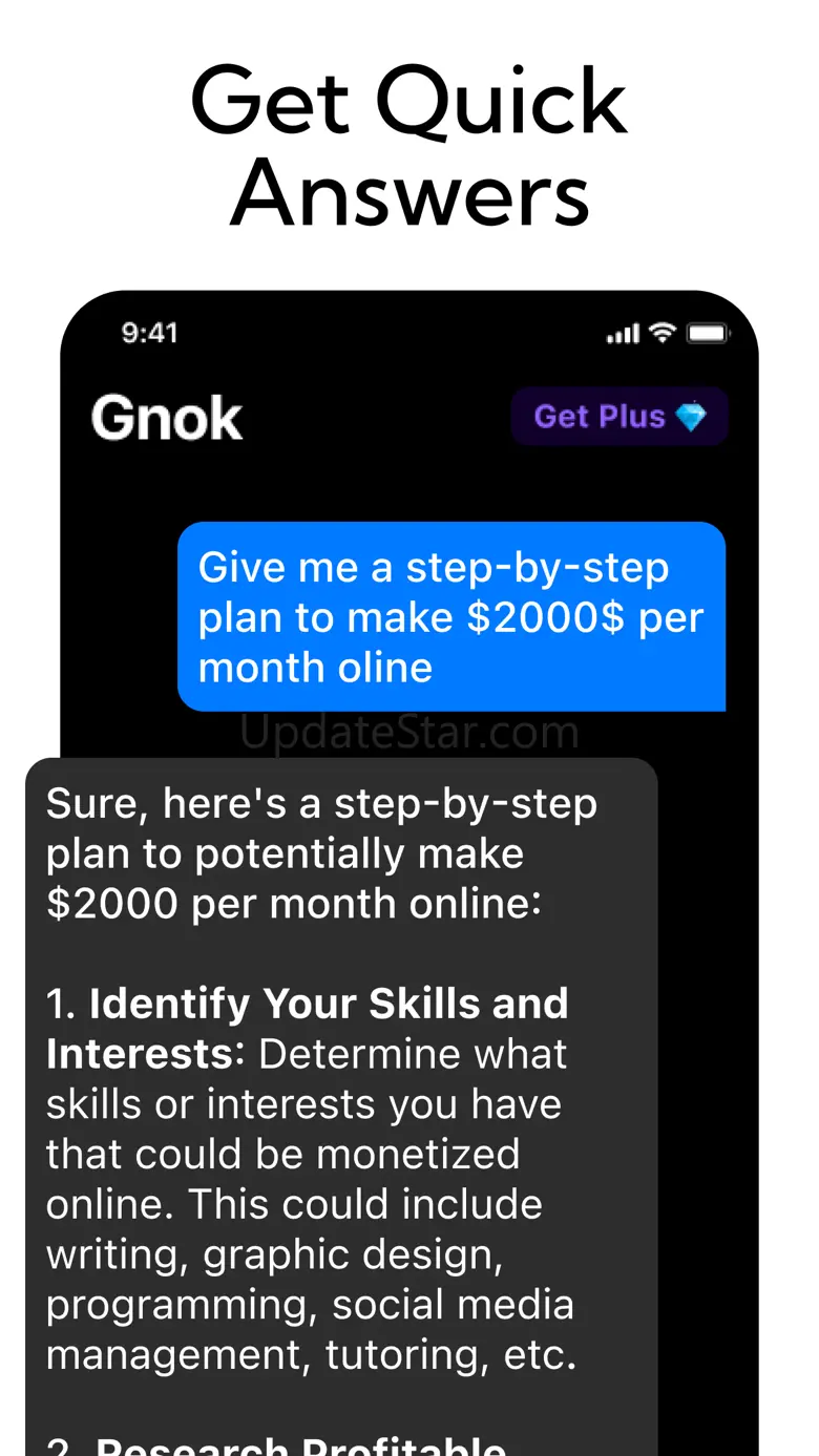 Gnok AI Chat- Ask Your Chatbot 1.1