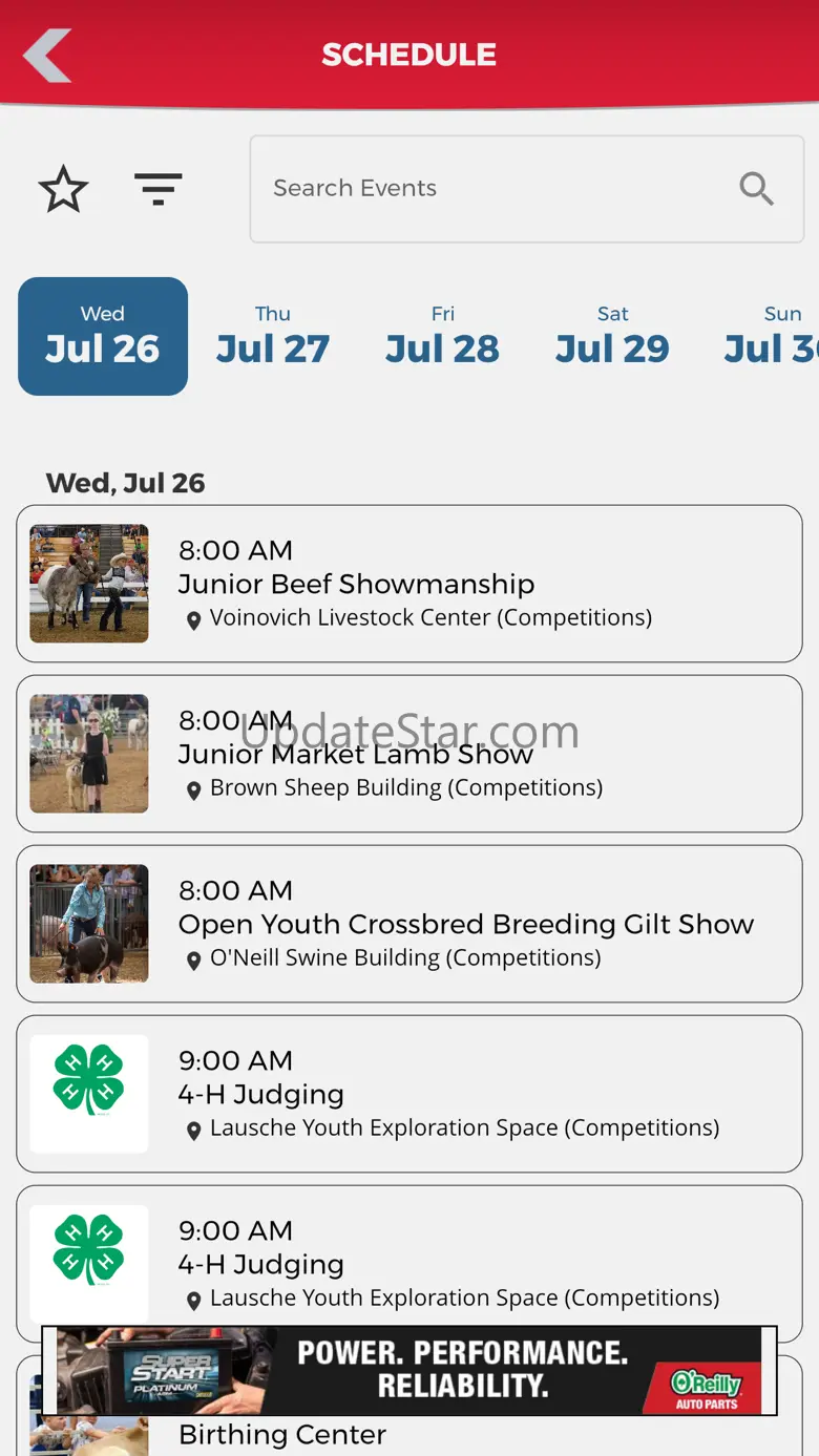 Ohio Expo Center & State Fair 9.0.0