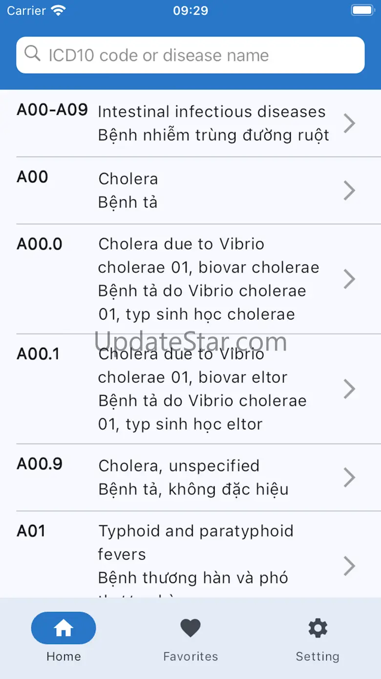 ICD-10 DICTIONARY