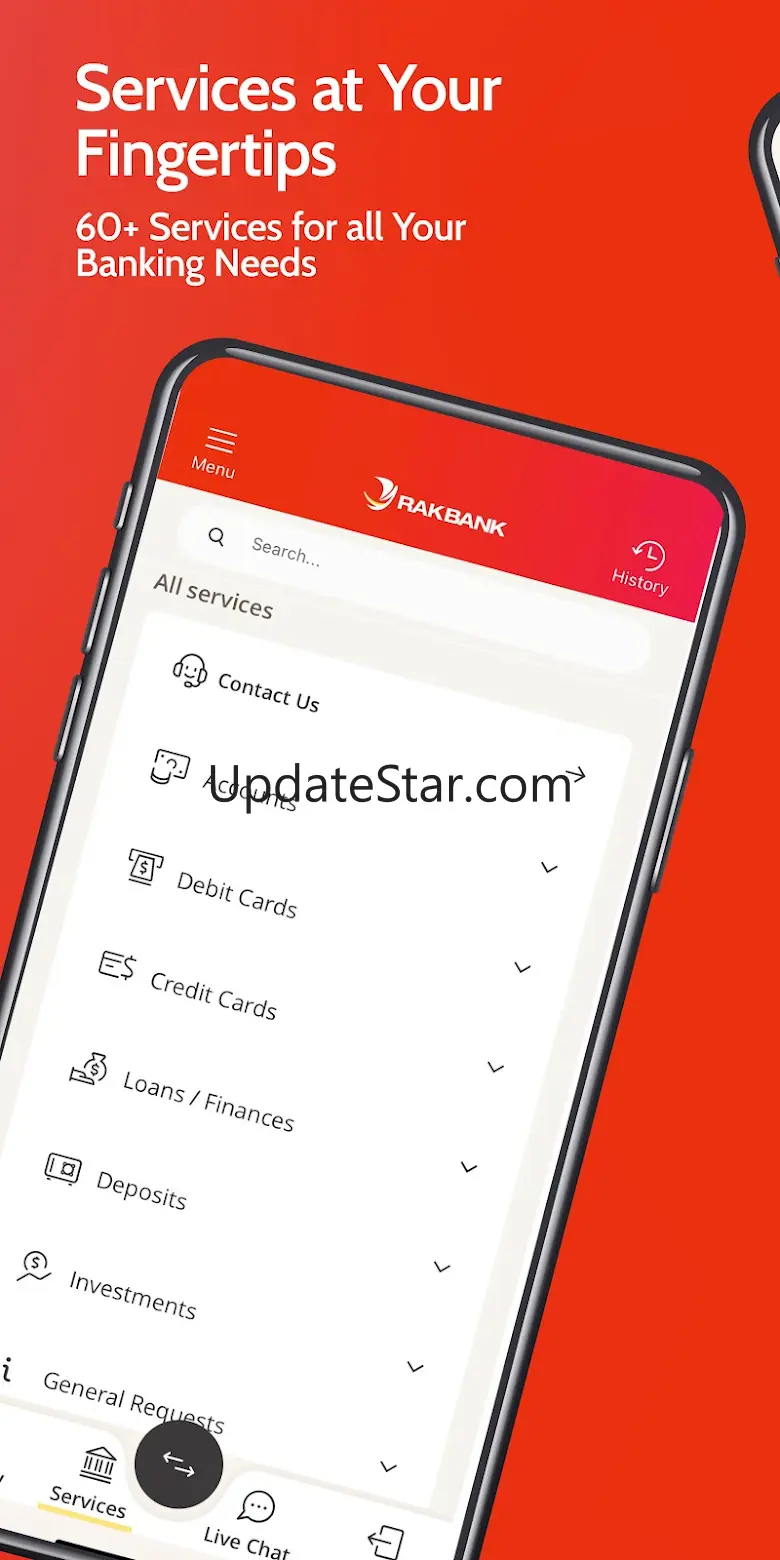 RAKBANK App 38.5