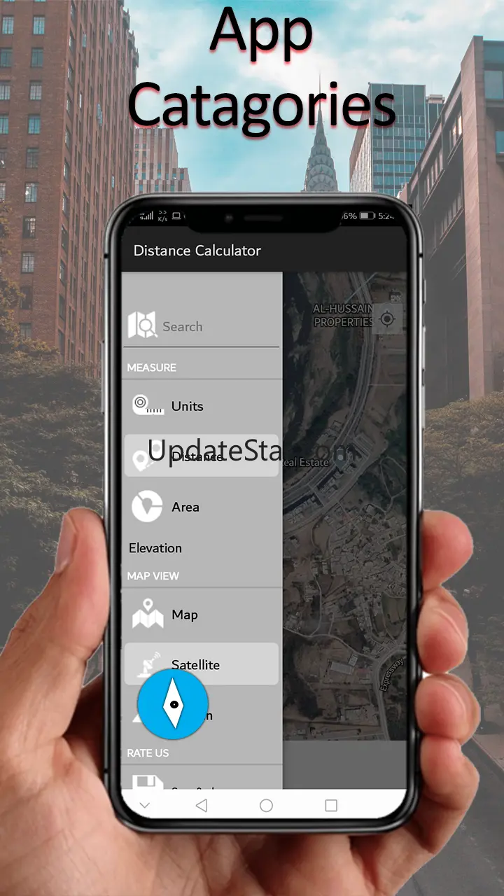 Distance Calculator Map Land M 1.0.6