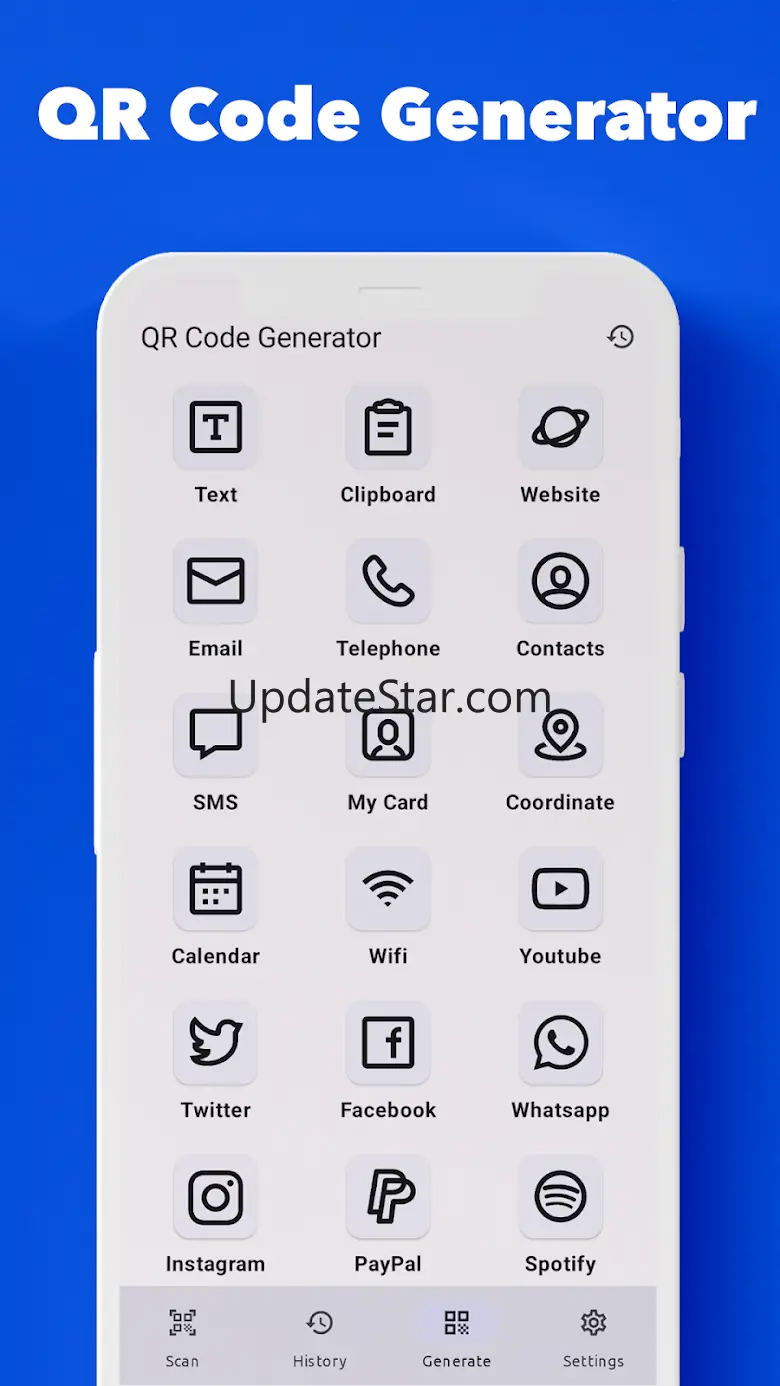 QR Code - Scanner & Generator 1.2.1