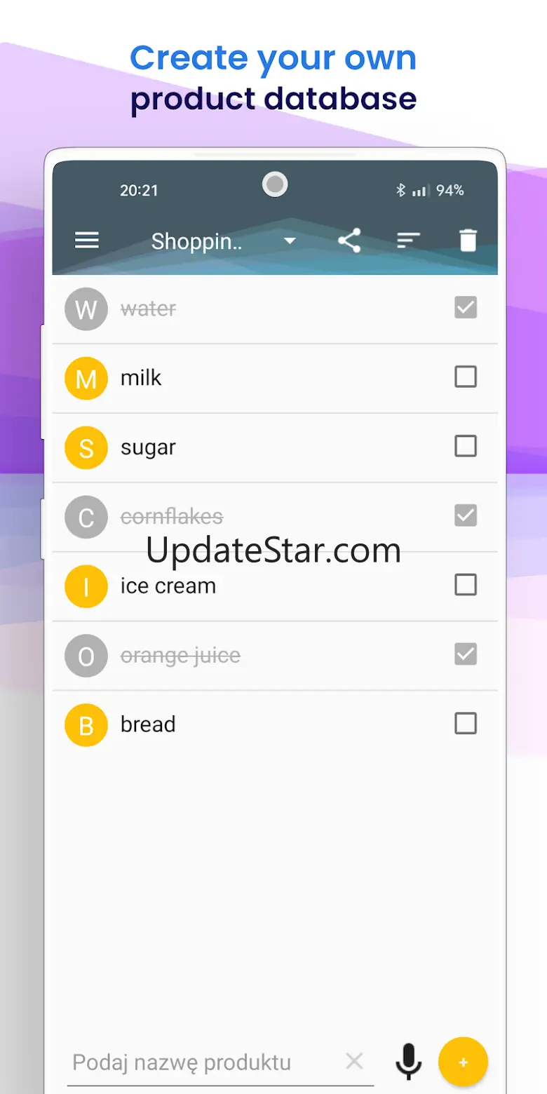 Simple Shopping List 3.9