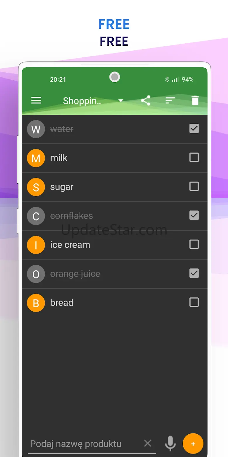 Simple Shopping List 3.9