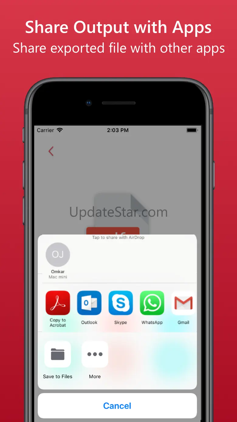 Contacts To PDF File Converter 1.1.2