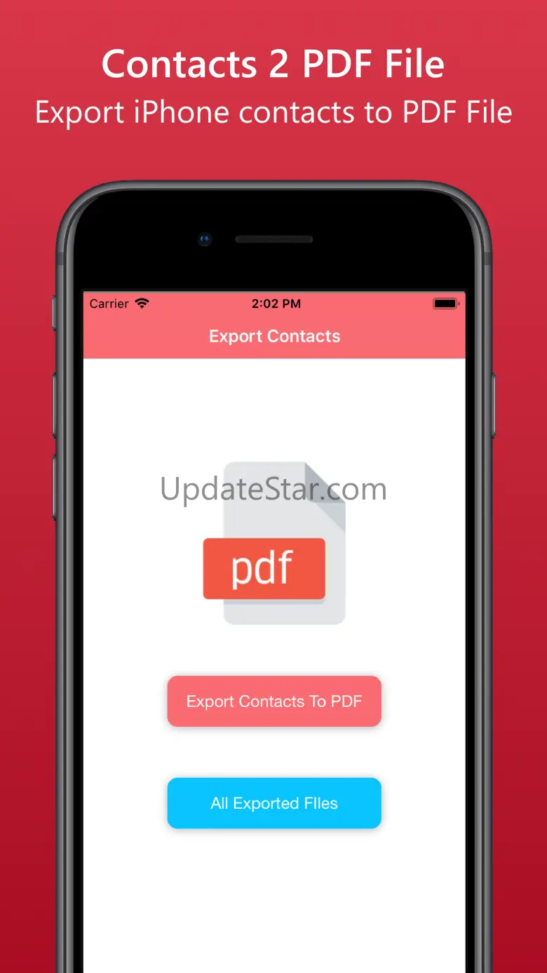 Contacts To PDF File Converter 1.1.2