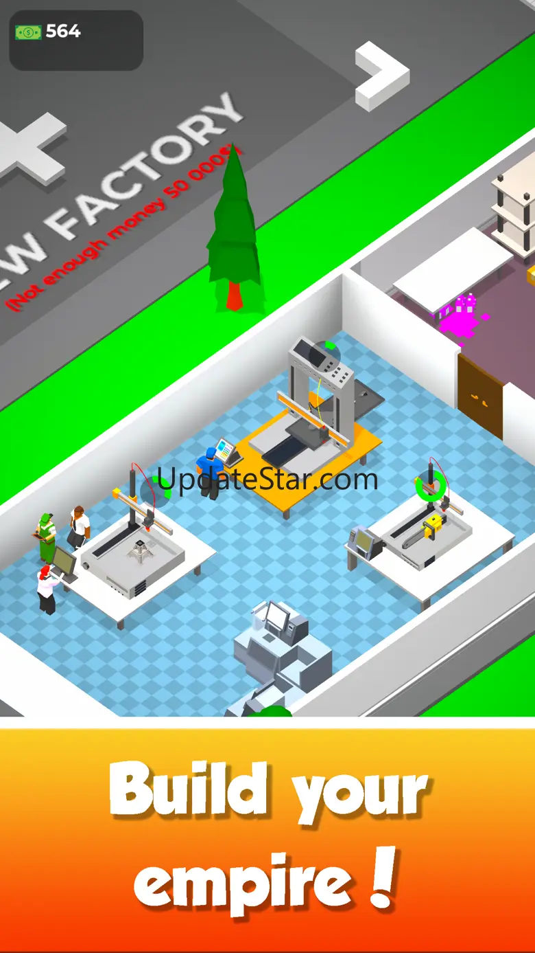 Idle 3D Printers Factory 0.1