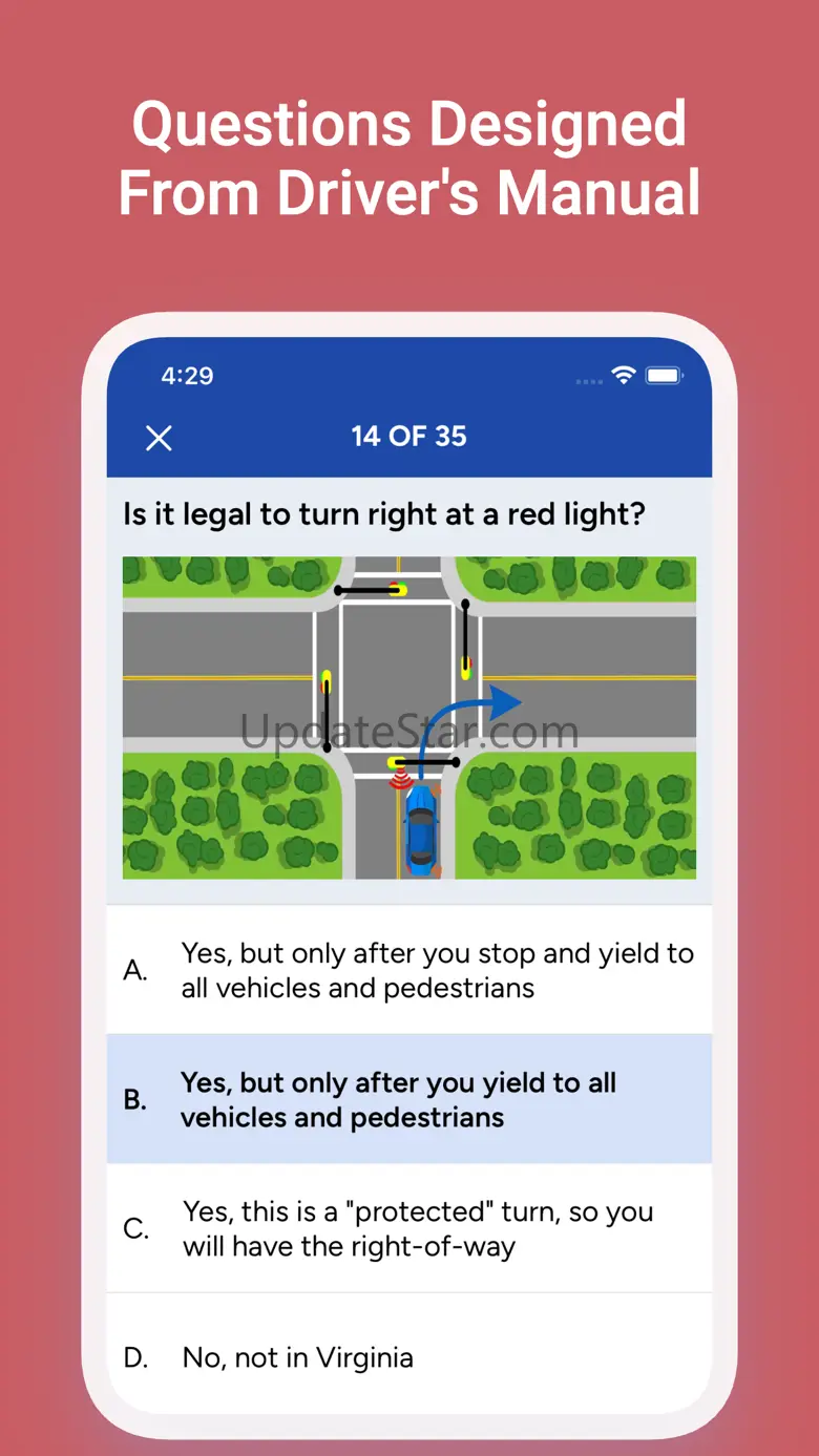 VA DMV Driver's License Test 1.1