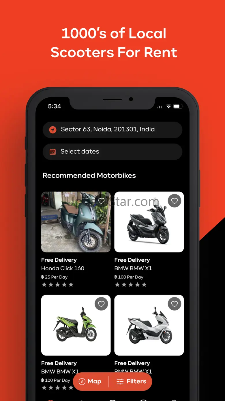 Skoot - Motorbike Rental App 1.0.113