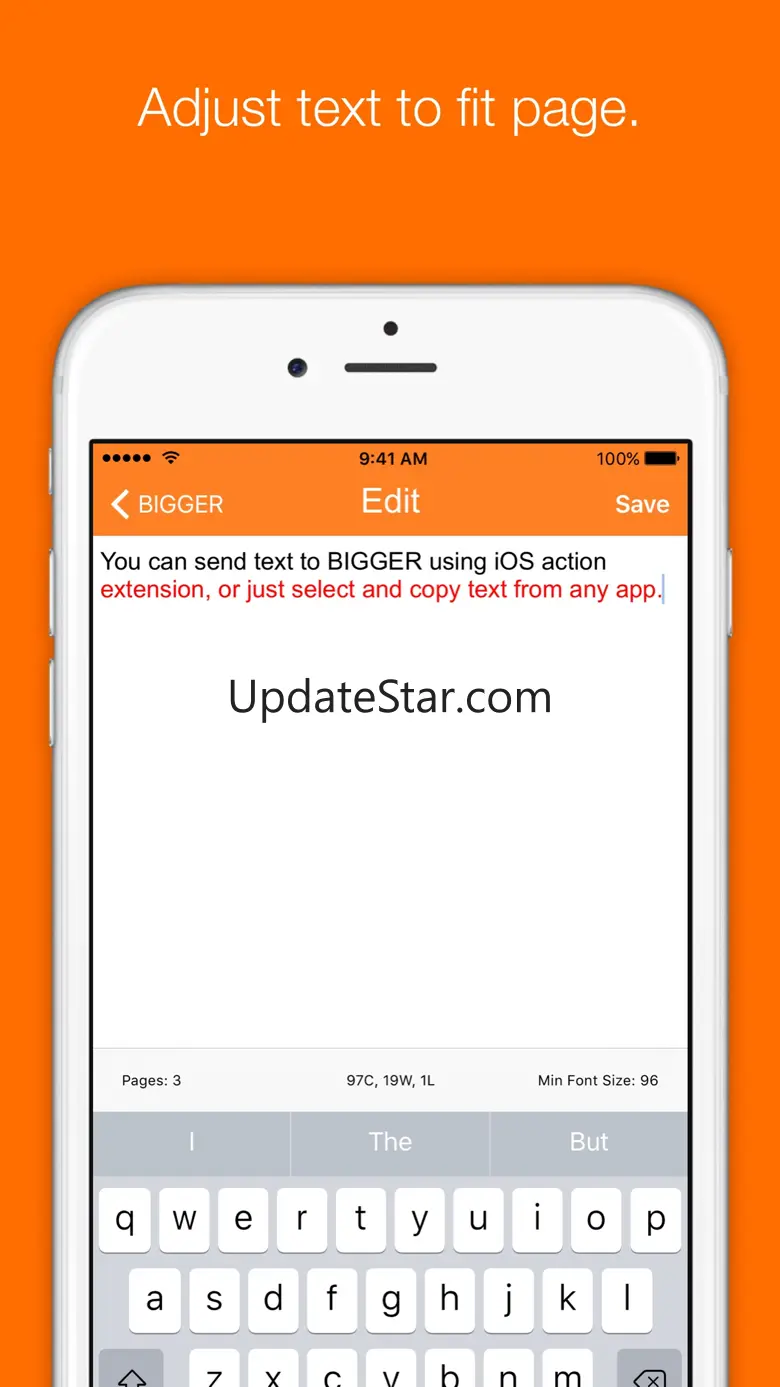 Bigger - Large Text Display 1.0