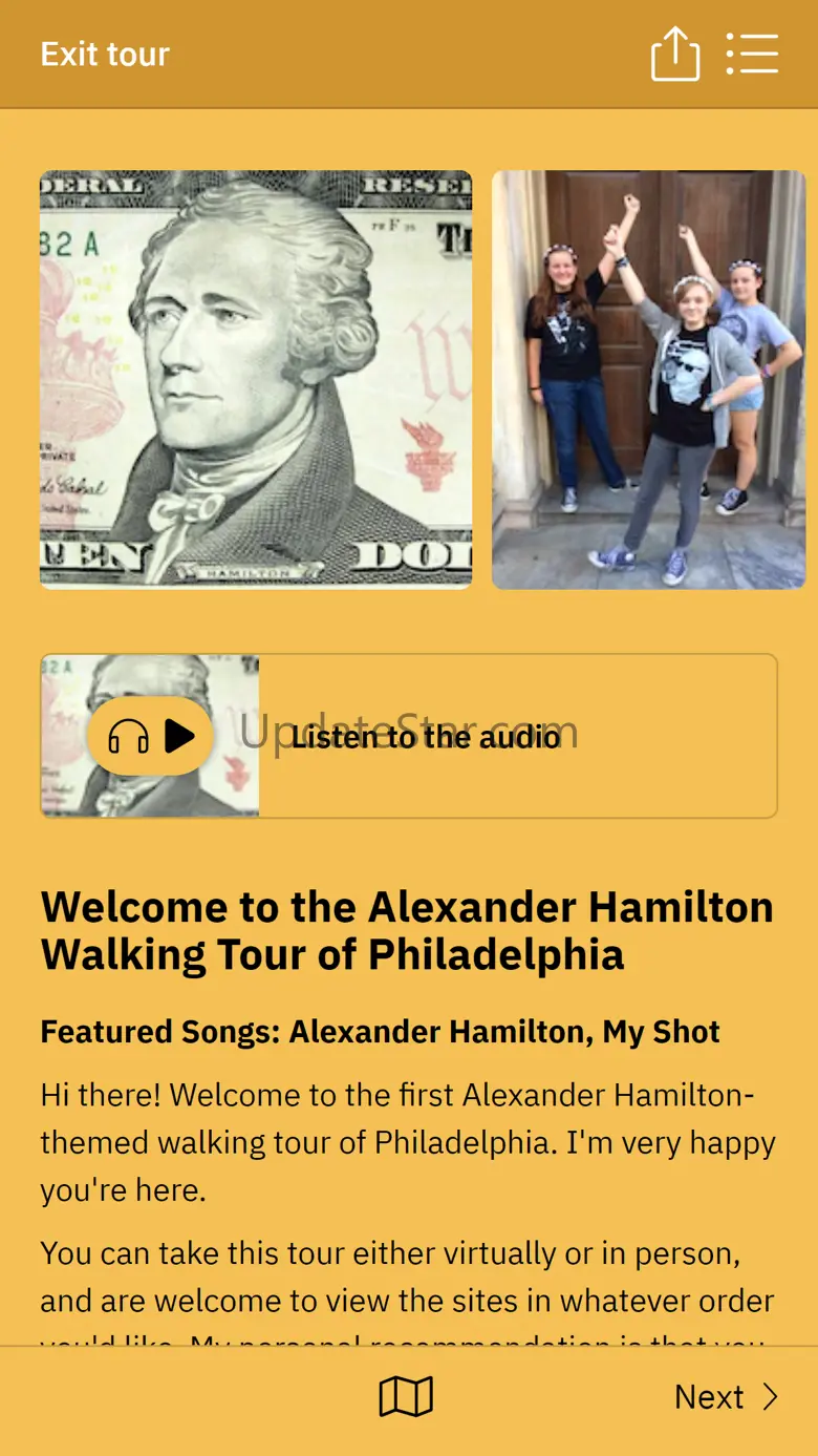 Alexander Hamilton Tours 9.0.95