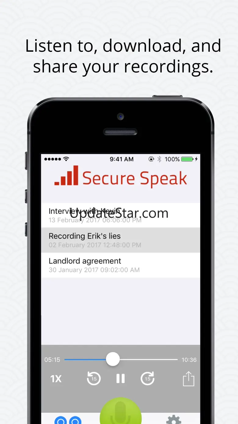 Secure Speak – Record Inbound & Outbound Calls 1.0