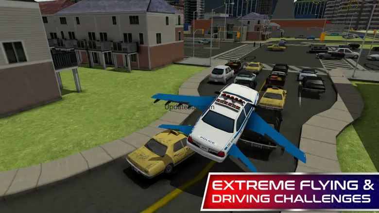 Flying Police Car Simulator & Cop driver games 1.0