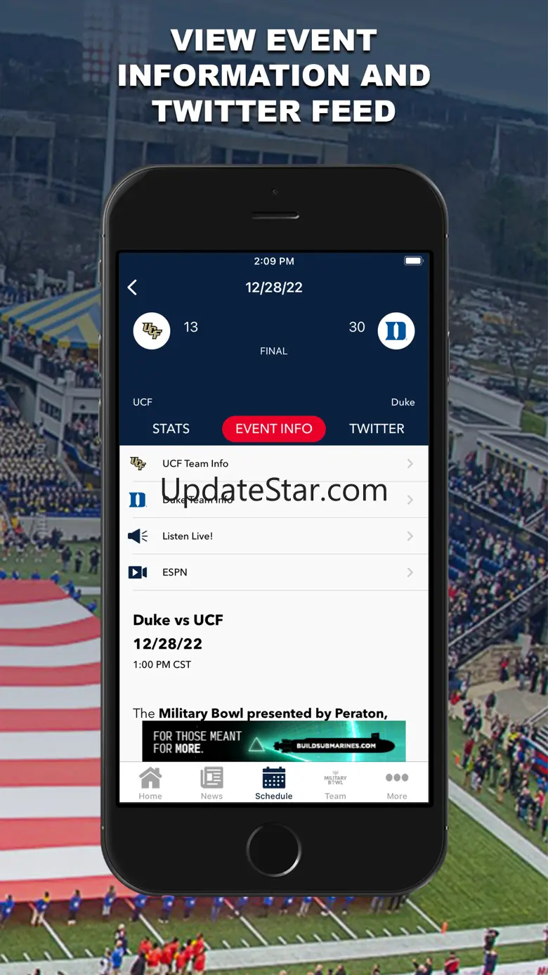 Military Bowl 172.13.0