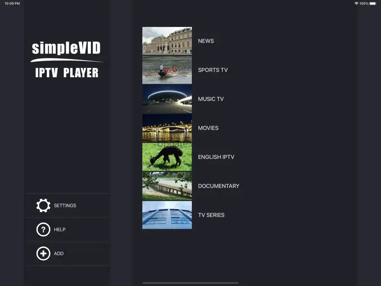 simpleVID IPTV PLAYER 1.7.9