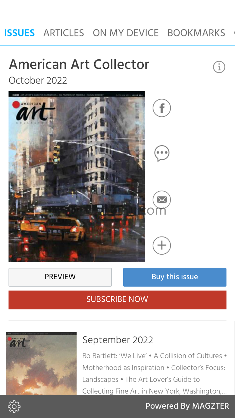American Art Collector 8.4.11