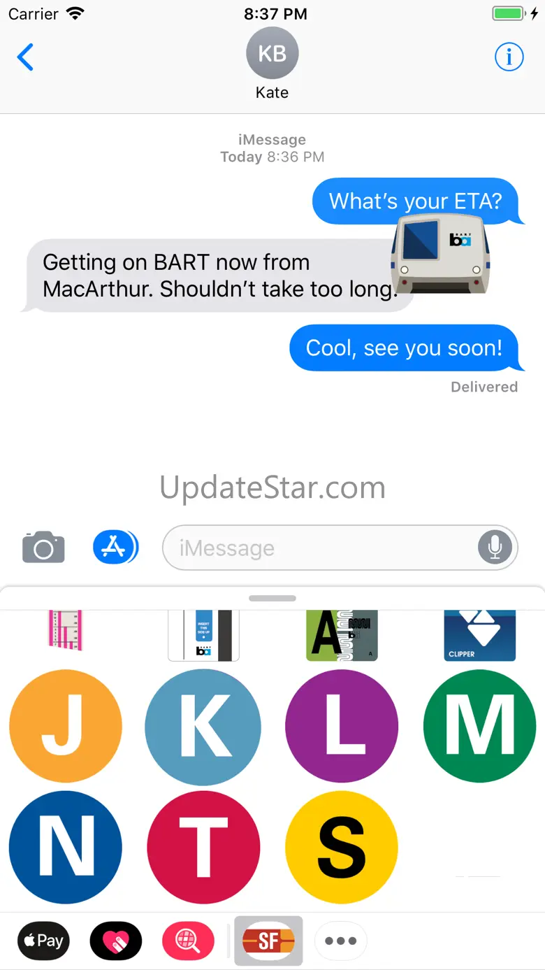 San Francisco Transit Stickers 1.9