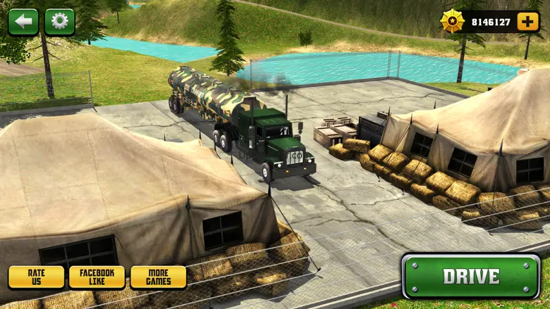 Uphill Offroad Army Oil Tanker Transporter Truck 1.0