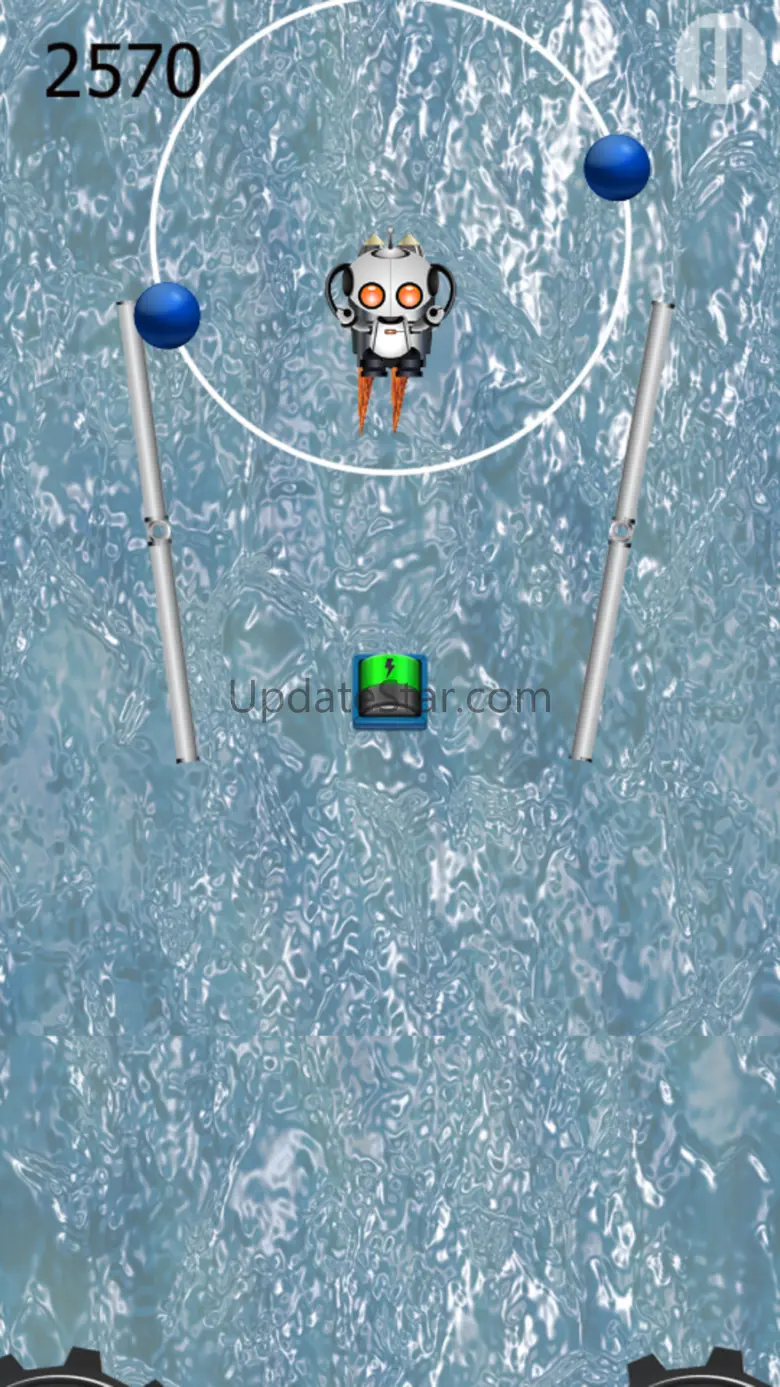 The super robot fall in to gravity pit game free! 1.0