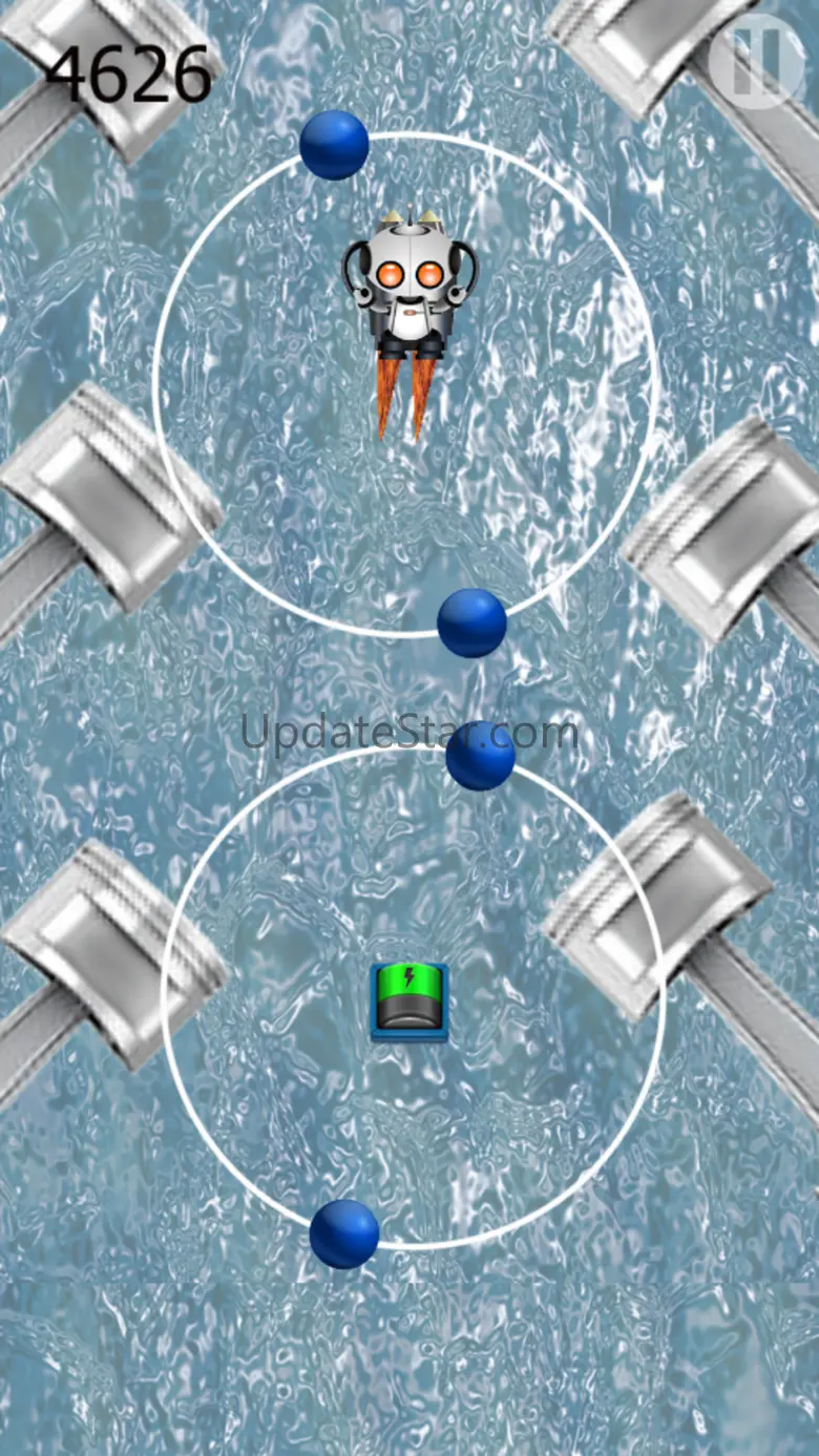 The super robot fall in to gravity pit game free! 1.0