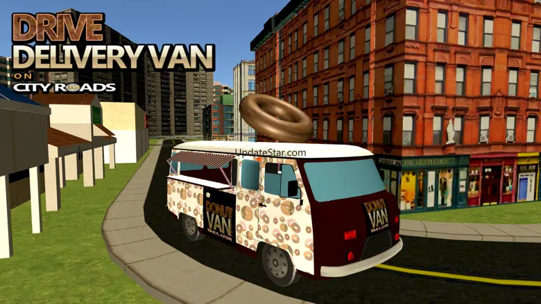 Donut Van Delivery Simulator & Mini Truck Driving 1.0