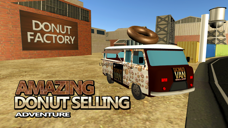 Donut Van Delivery Simulator & Mini Truck Driving 1.0