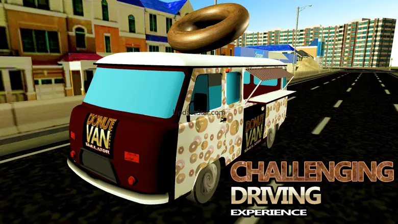 Donut Van Delivery Simulator & Mini Truck Driving 1.0