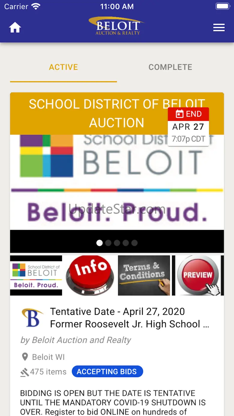 Beloit Auction 2.7.3