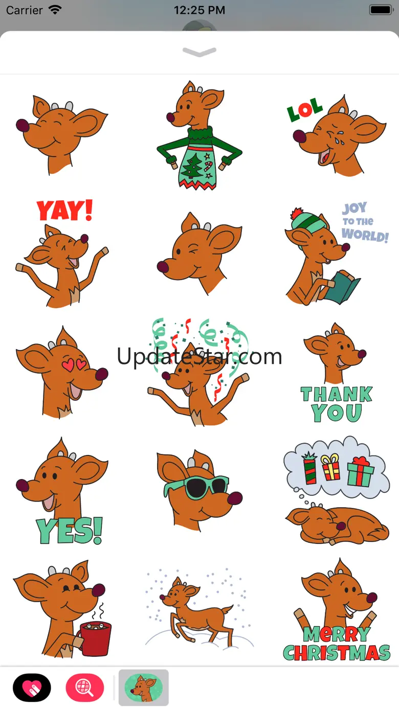 Raymond the Reindeer Stickers 1.0.1