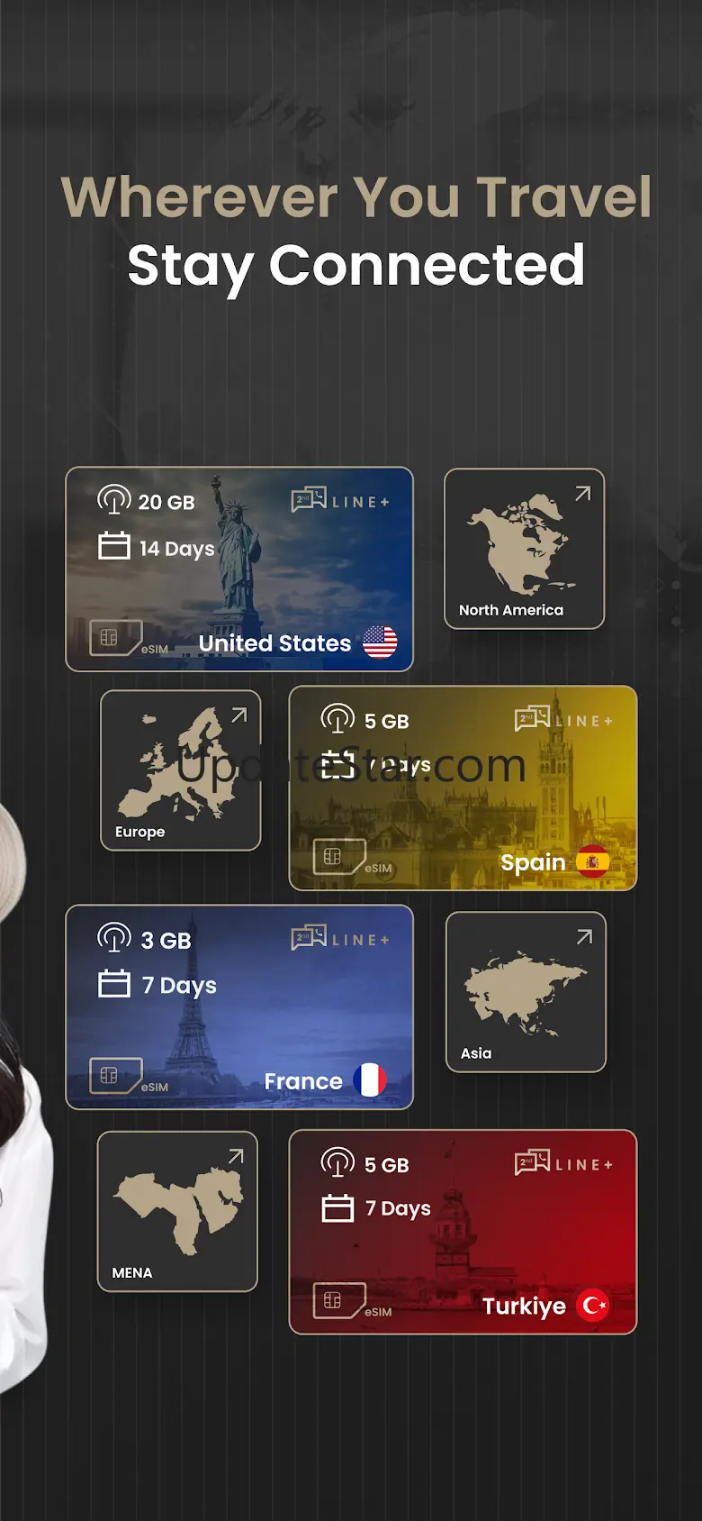 2nd Line+ Phone Number & eSIM 1.6.8