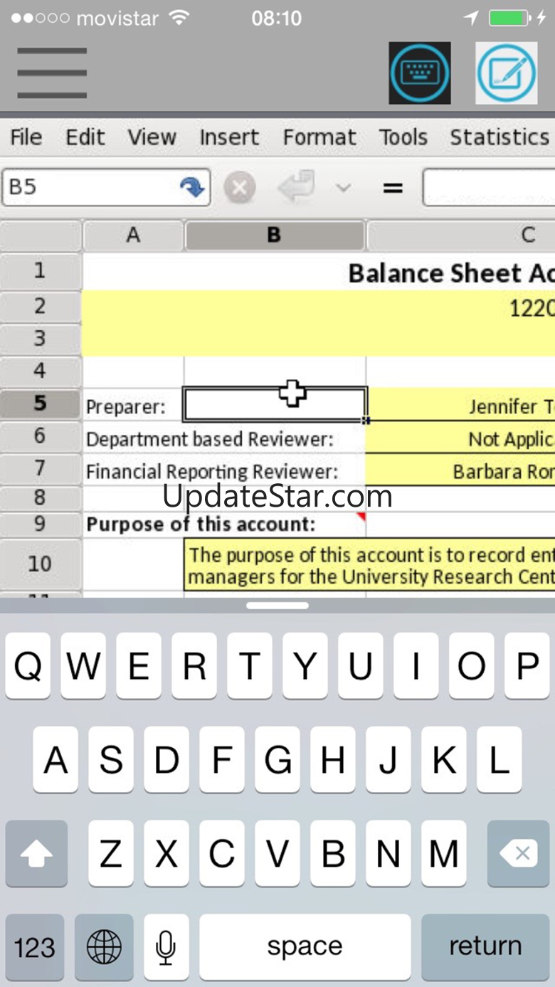 XlsOpen spreadsheets editor 4.8
